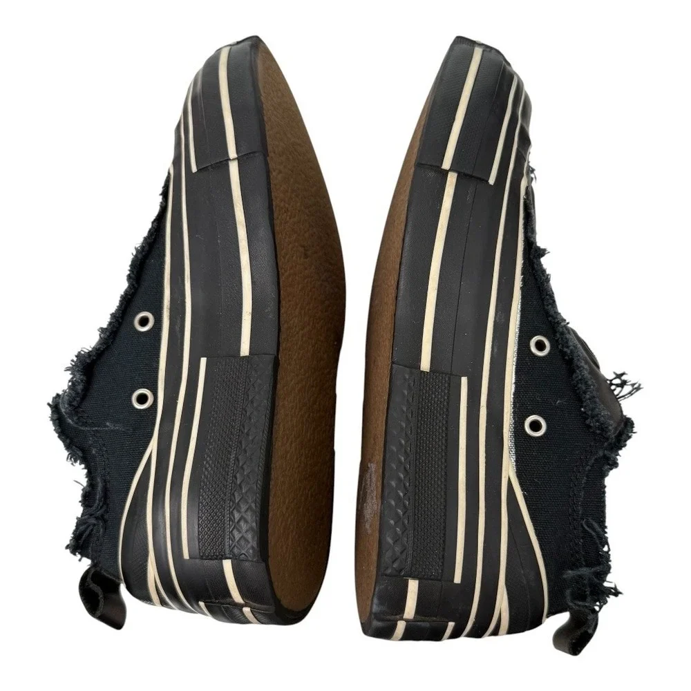 Yohji Yamamoto xVessel G.O.P. Lows Sneakers Womens 4 EUR 35 Black Deconstructed